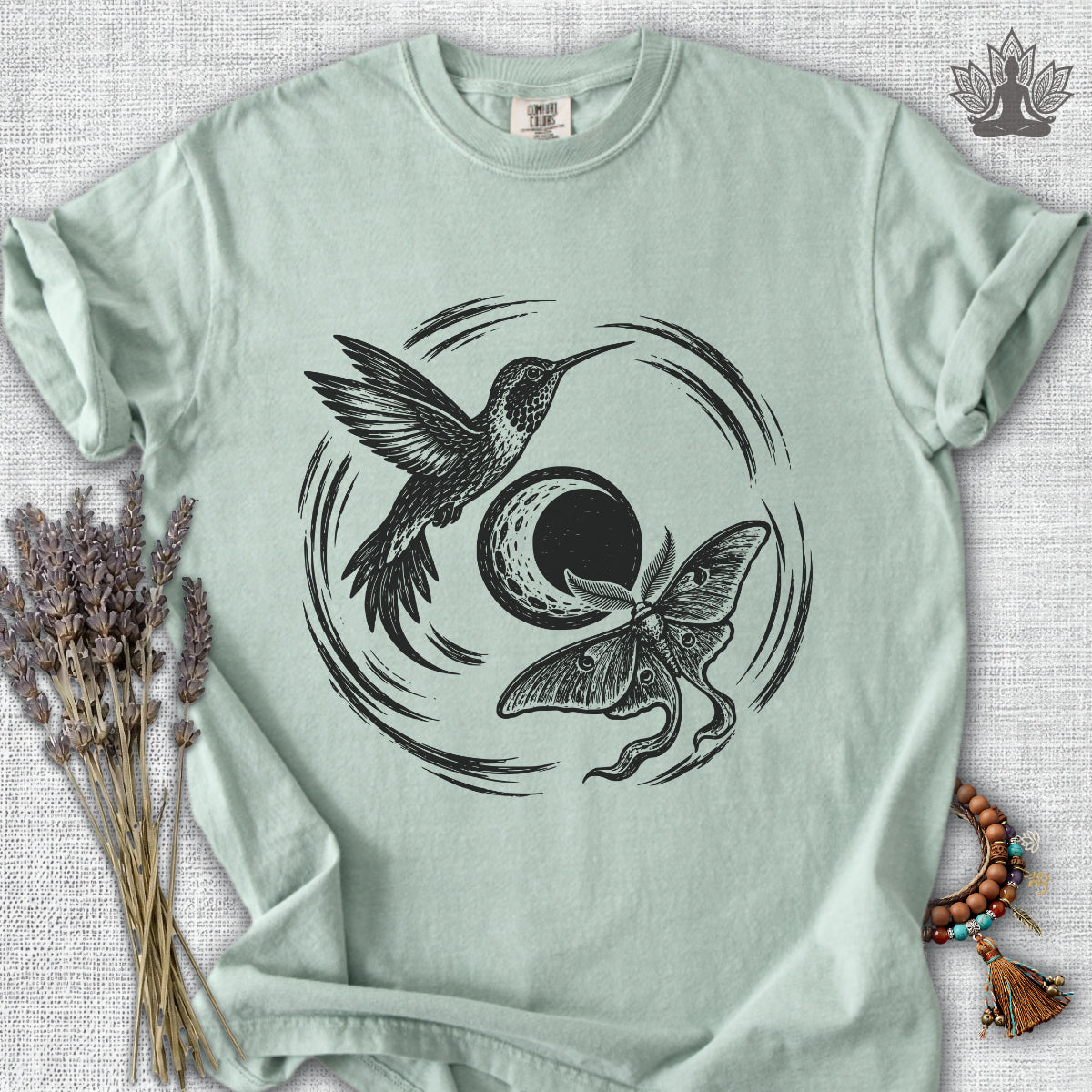 Hummingbird & Moth Harmony Comfort Colors® Tee