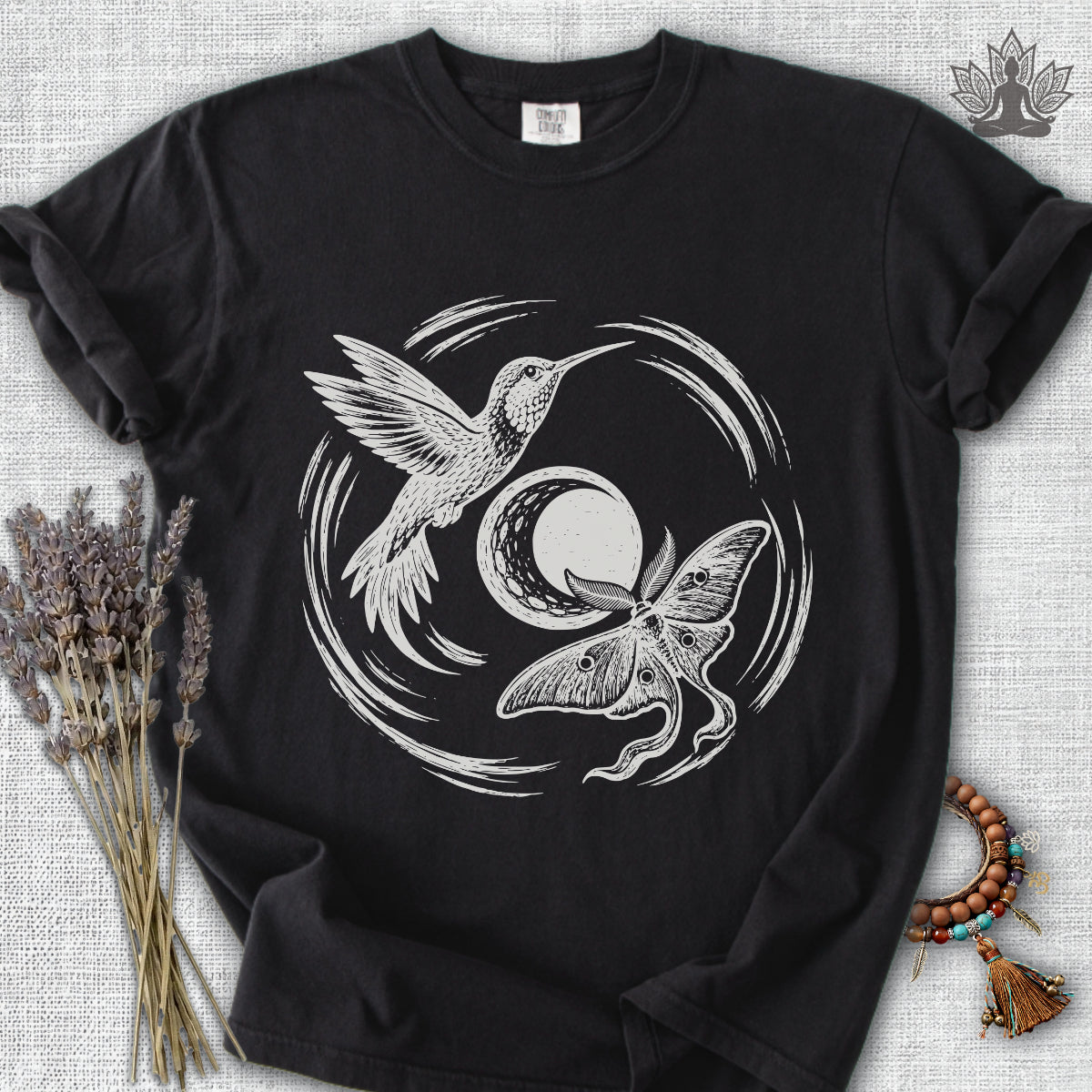 Hummingbird & Moth Harmony Comfort Colors® Tee