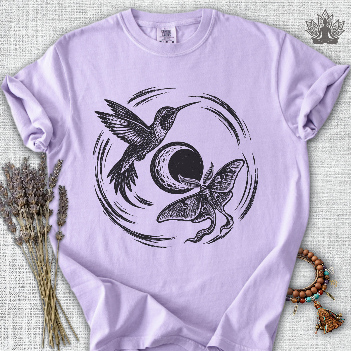 Hummingbird & Moth Harmony Comfort Colors® Tee