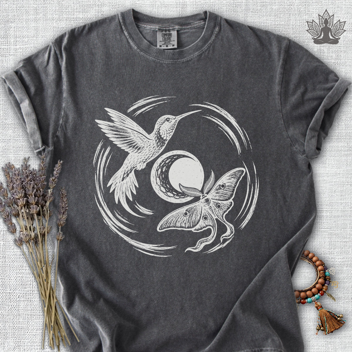 Hummingbird & Moth Harmony Comfort Colors® Tee
