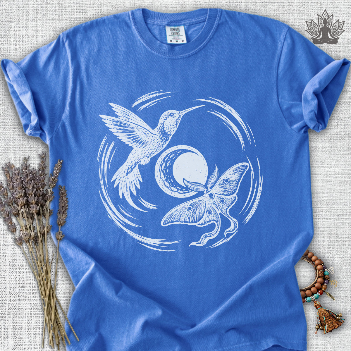 Hummingbird & Moth Harmony Comfort Colors® Tee