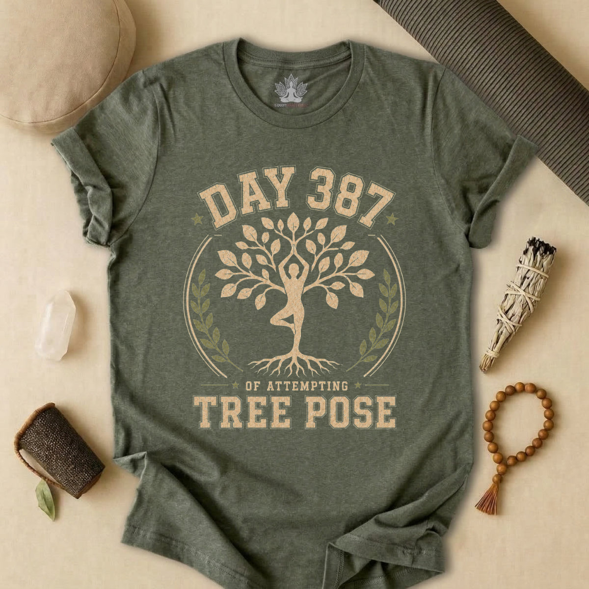 Day 387 Of Attempting Tree Pose Tee