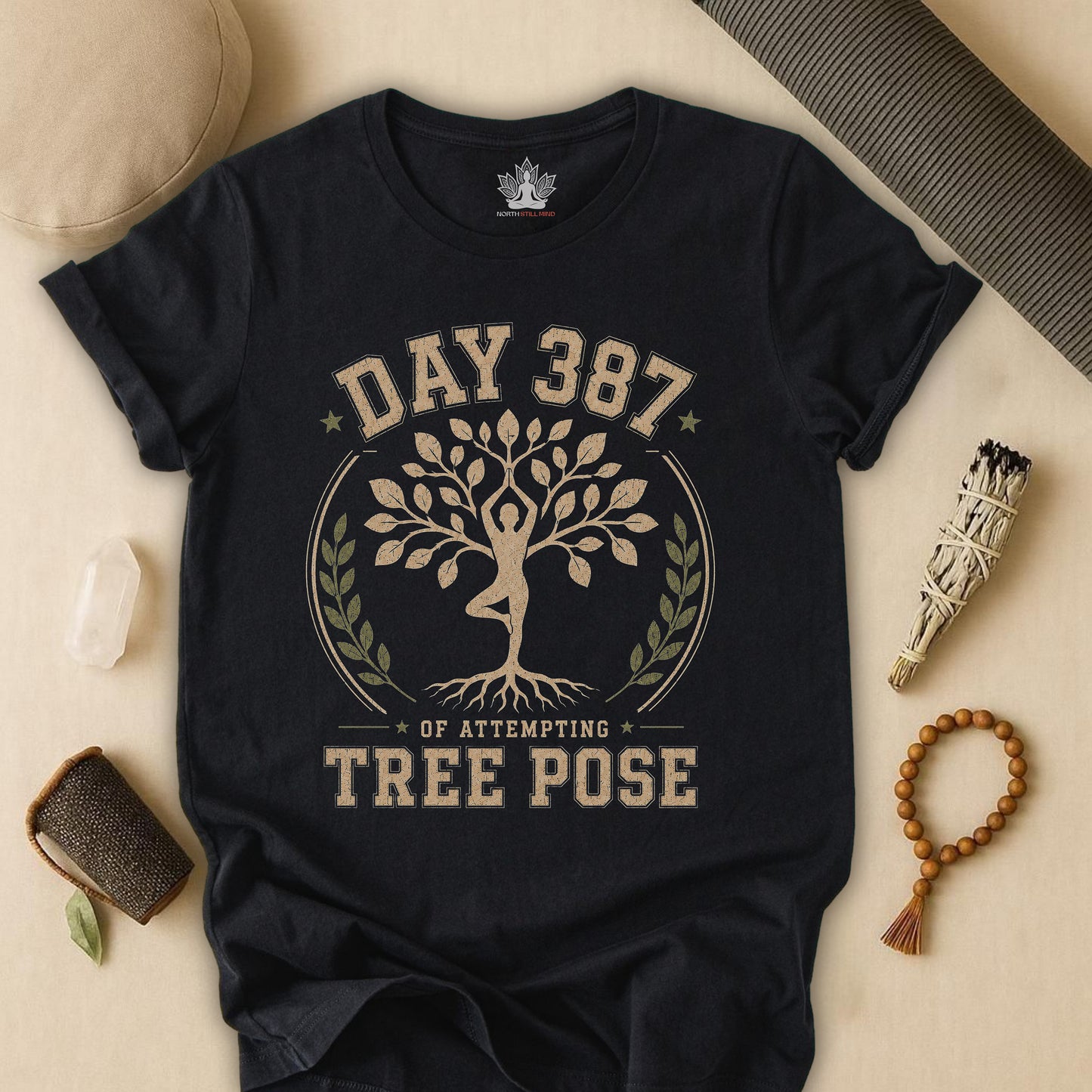 Day 387 Of Attempting Tree Pose Tee