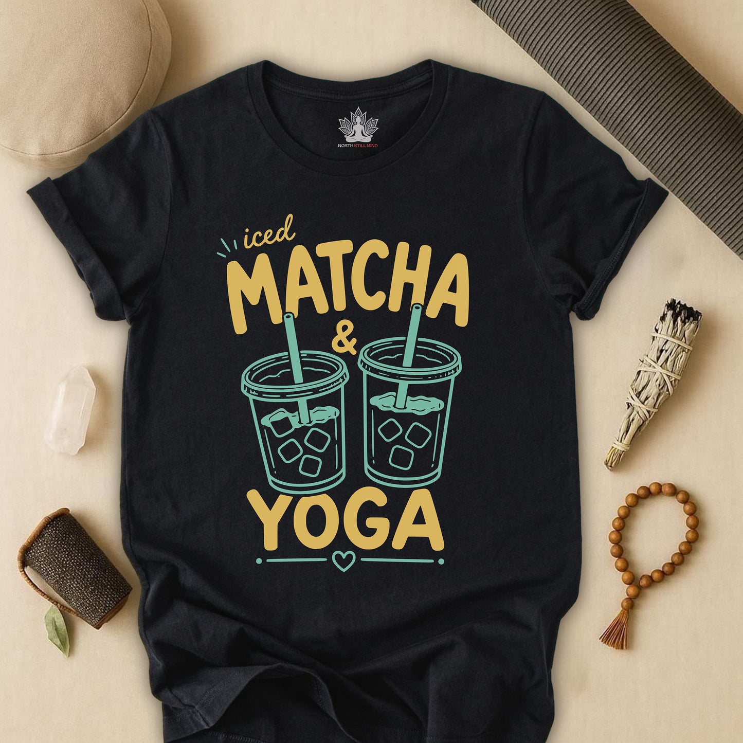 Iced Matcha & Yoga Tee