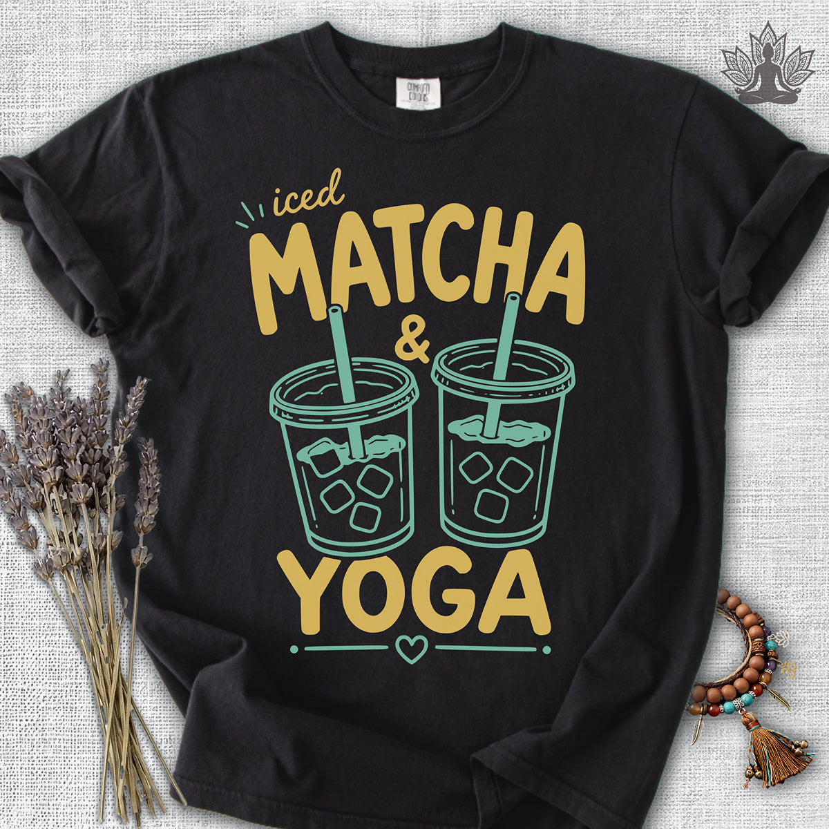 Iced Matcha & Yoga Comfort Colors® Tee