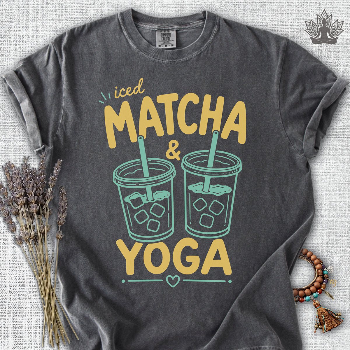 Iced Matcha & Yoga Comfort Colors® Tee