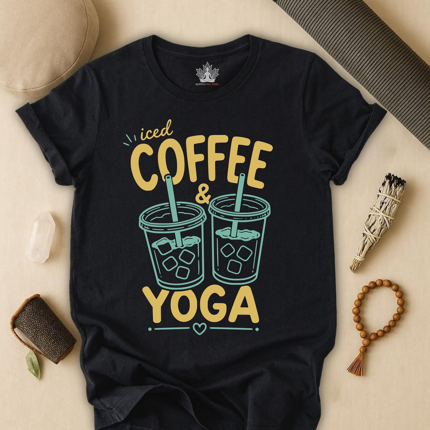 Iced Coffee & Yoga Tee