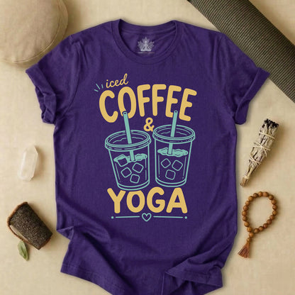 Iced Coffee & Yoga Tee
