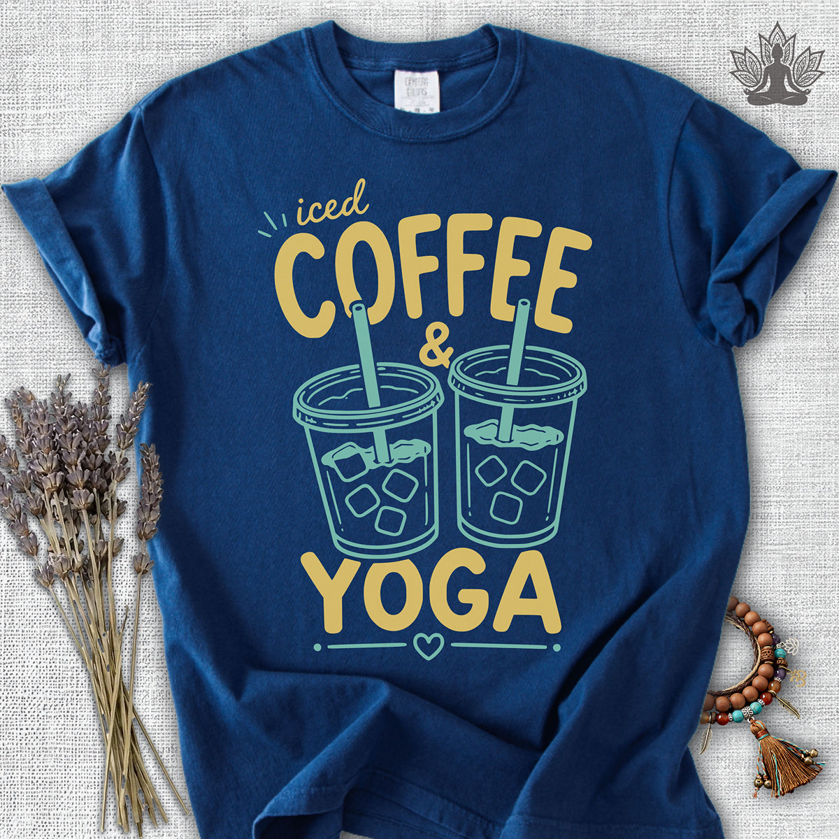 Iced Coffee & Yoga Comfort Colors® Tee