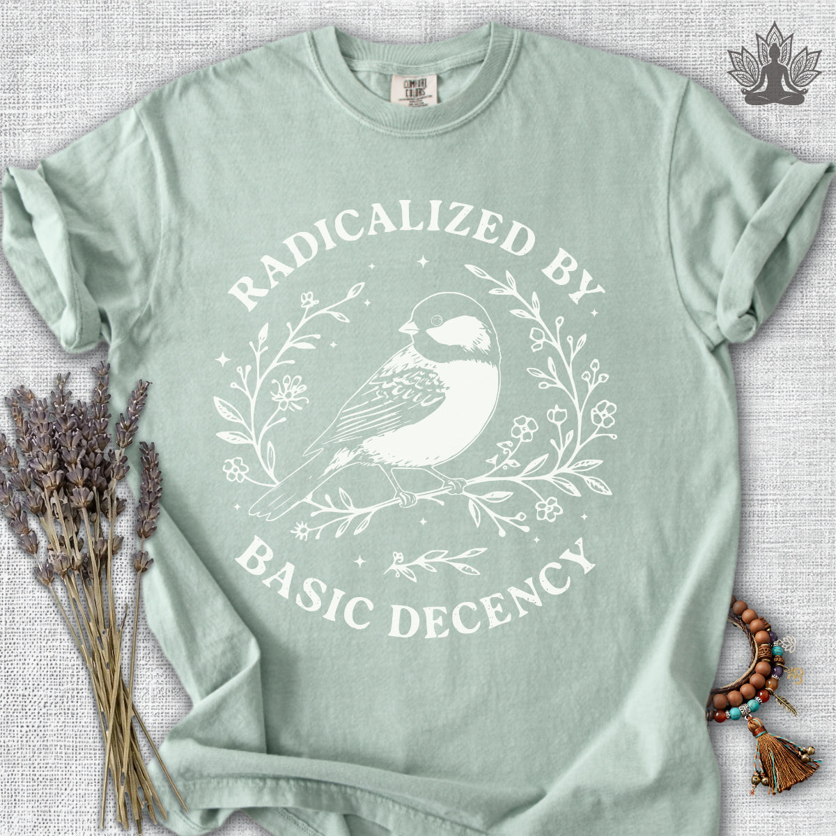 Radicalized By Basic Decency Comfort Colors® Tee