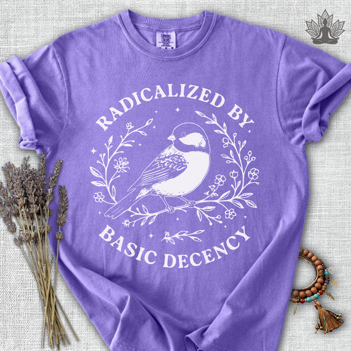 Radicalized By Basic Decency Comfort Colors® Tee