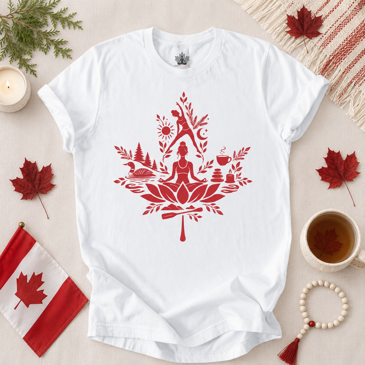Canada Day Maple Leaf Tee