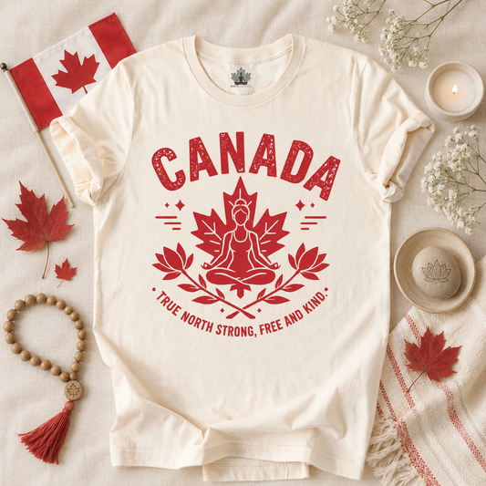 True North Strong, Free & Kind Tee
