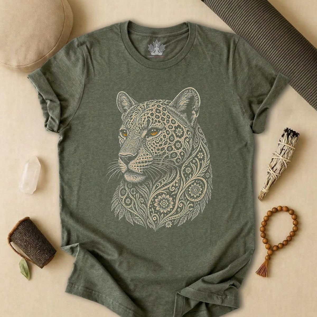 Mandala Leopard Tee
