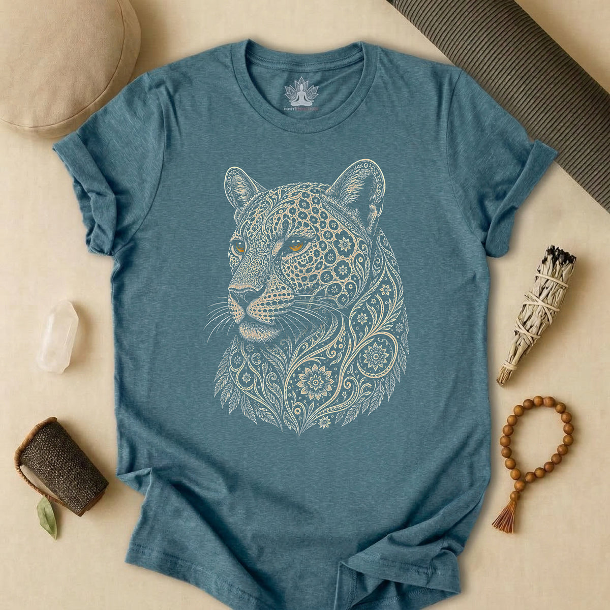 Mandala Leopard Tee