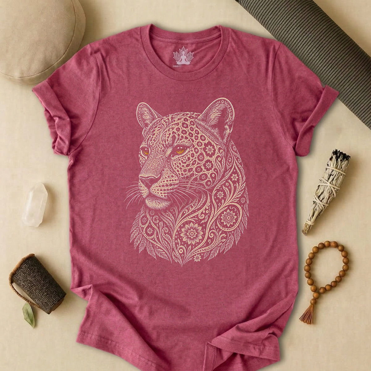 Mandala Leopard Tee
