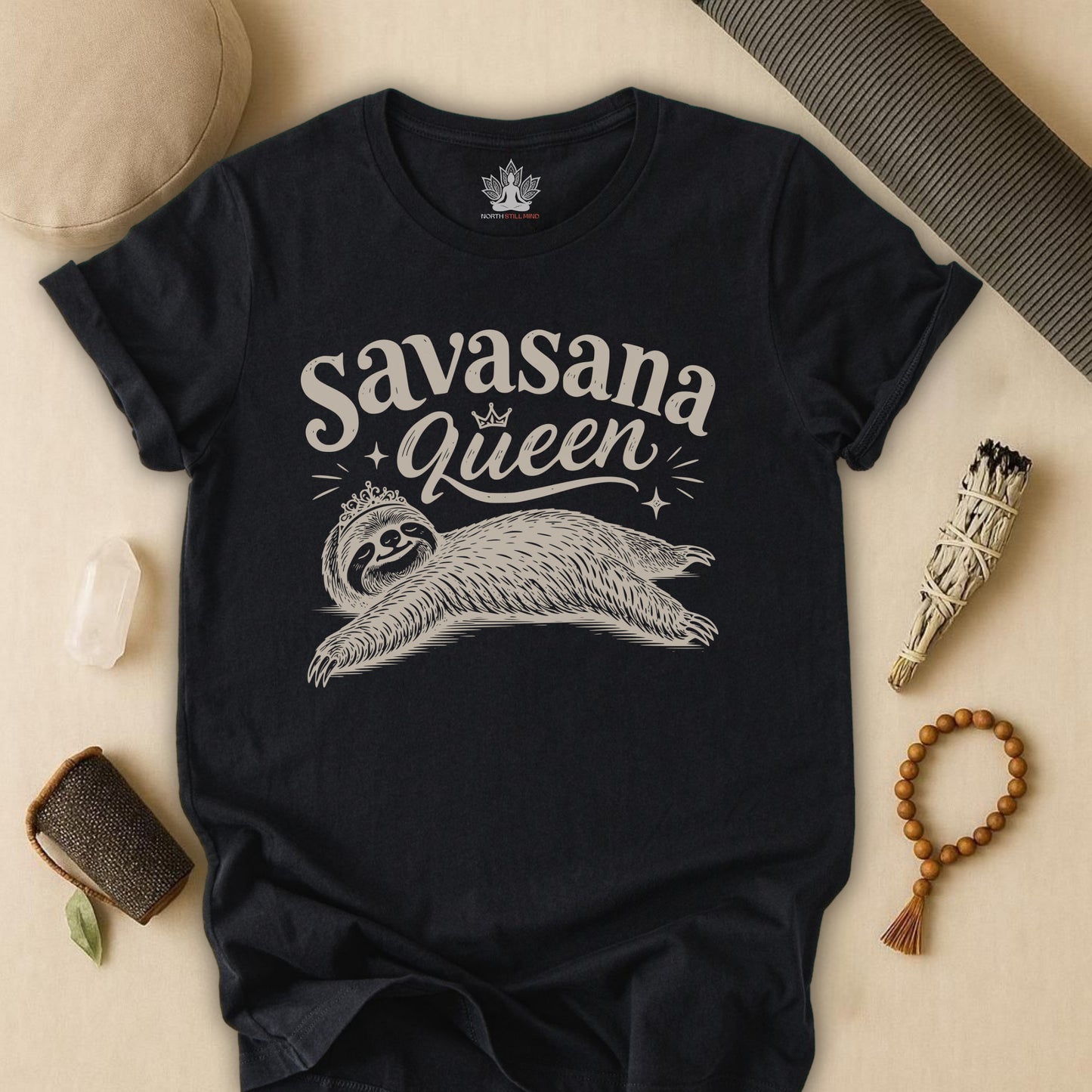 Savasana Queen Sloth Tee
