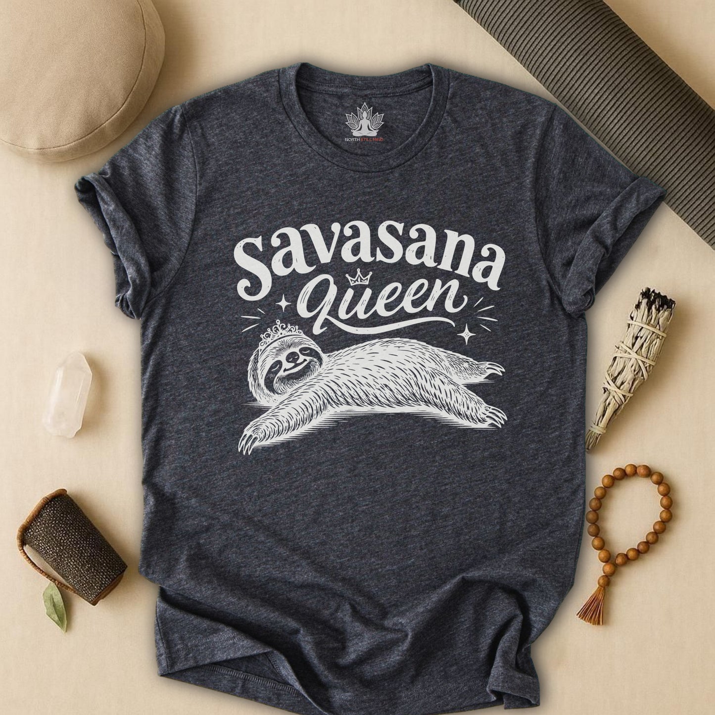 Savasana Queen Sloth Tee