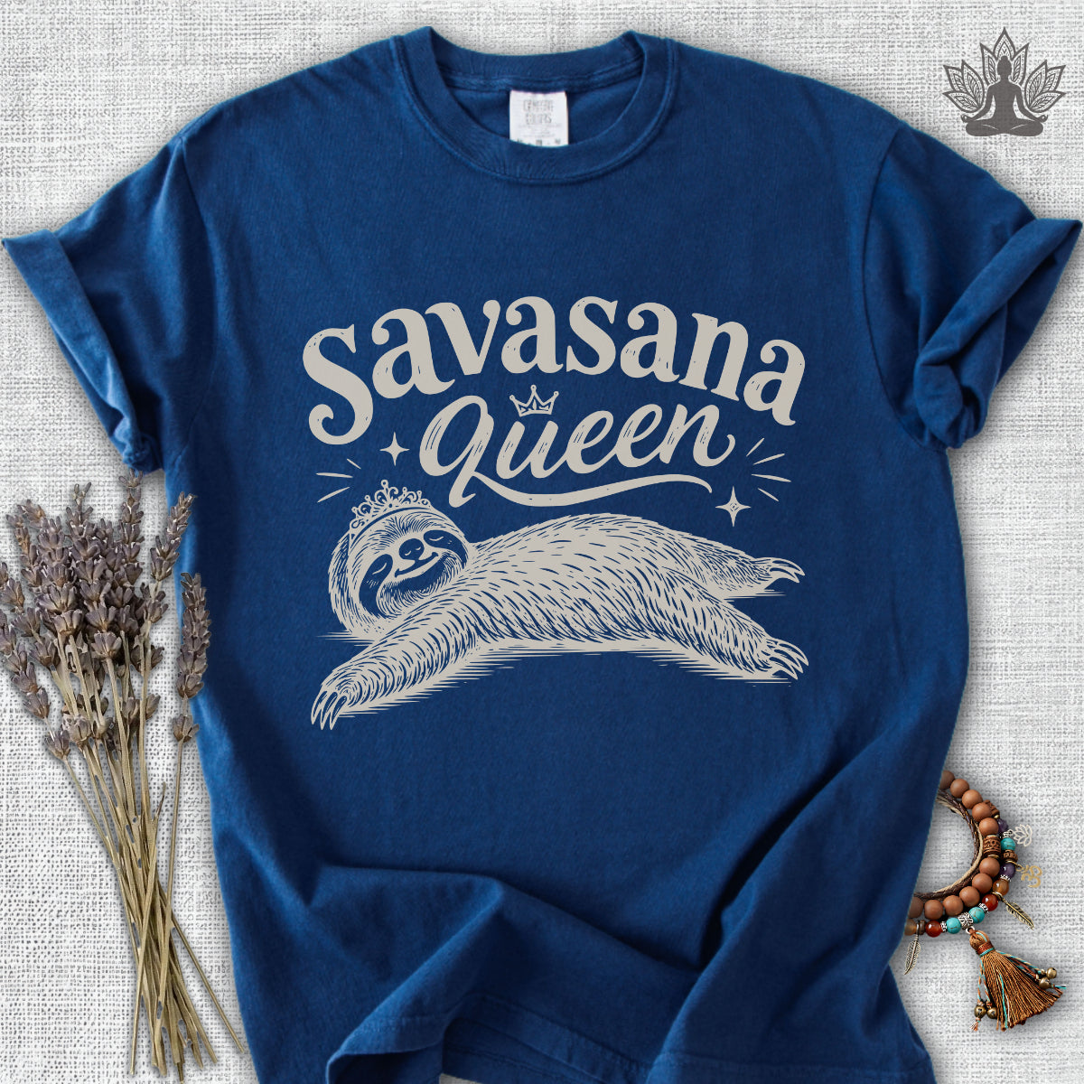 Savasana Queen Sloth Comfort Colors® Tee