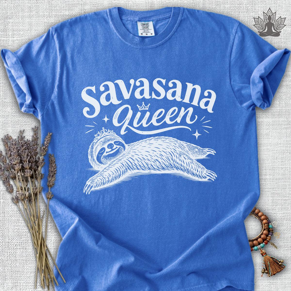 Savasana Queen Sloth Comfort Colors® Tee