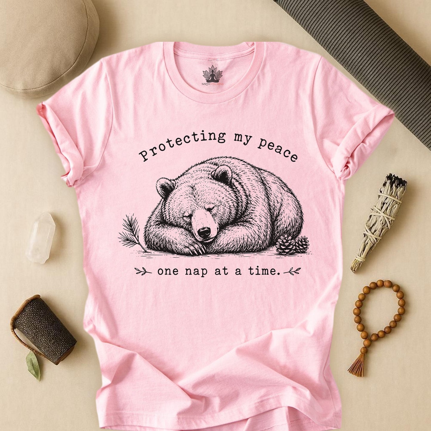 Protecting My Peace Bear Tee