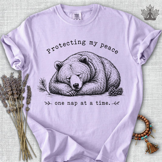 Protecting My Peace Bear Comfort Colors® Tee