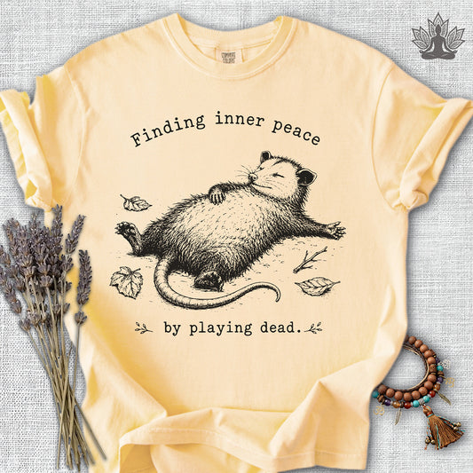 Finding Inner Peace Possum Comfort Colors® Tee