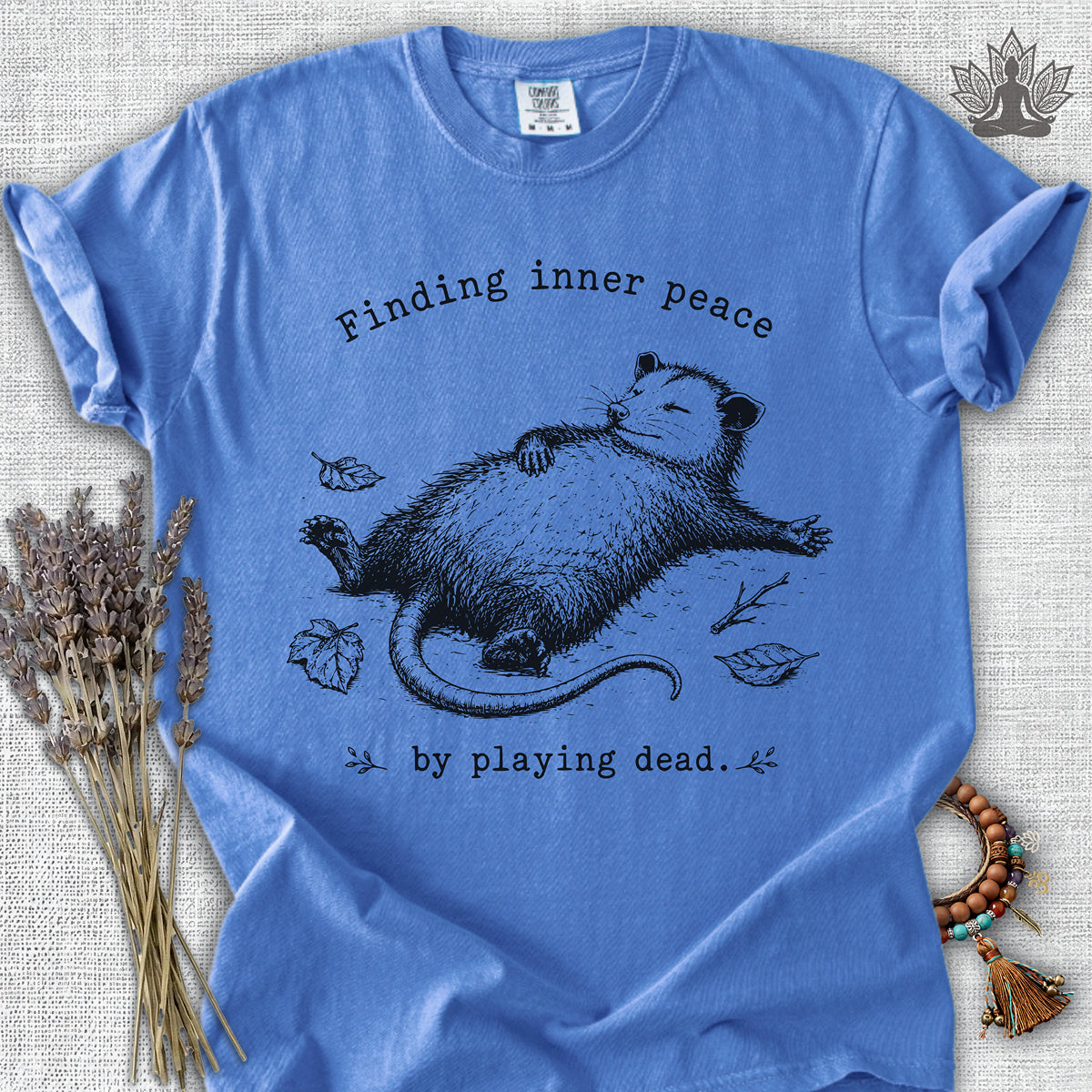 Finding Inner Peace Possum Comfort Colors® Tee