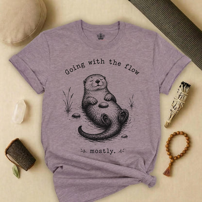 Going With The Flow Otter Tee