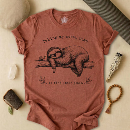 Taking My Sweet Time Sloth Tee