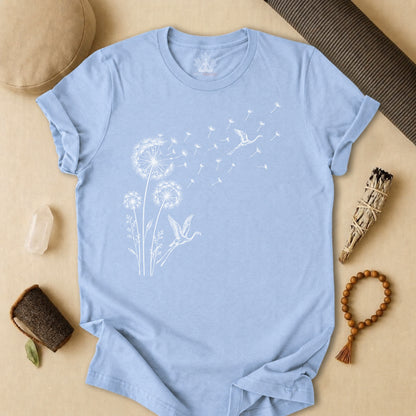Flamingos & Dandelions Tee
