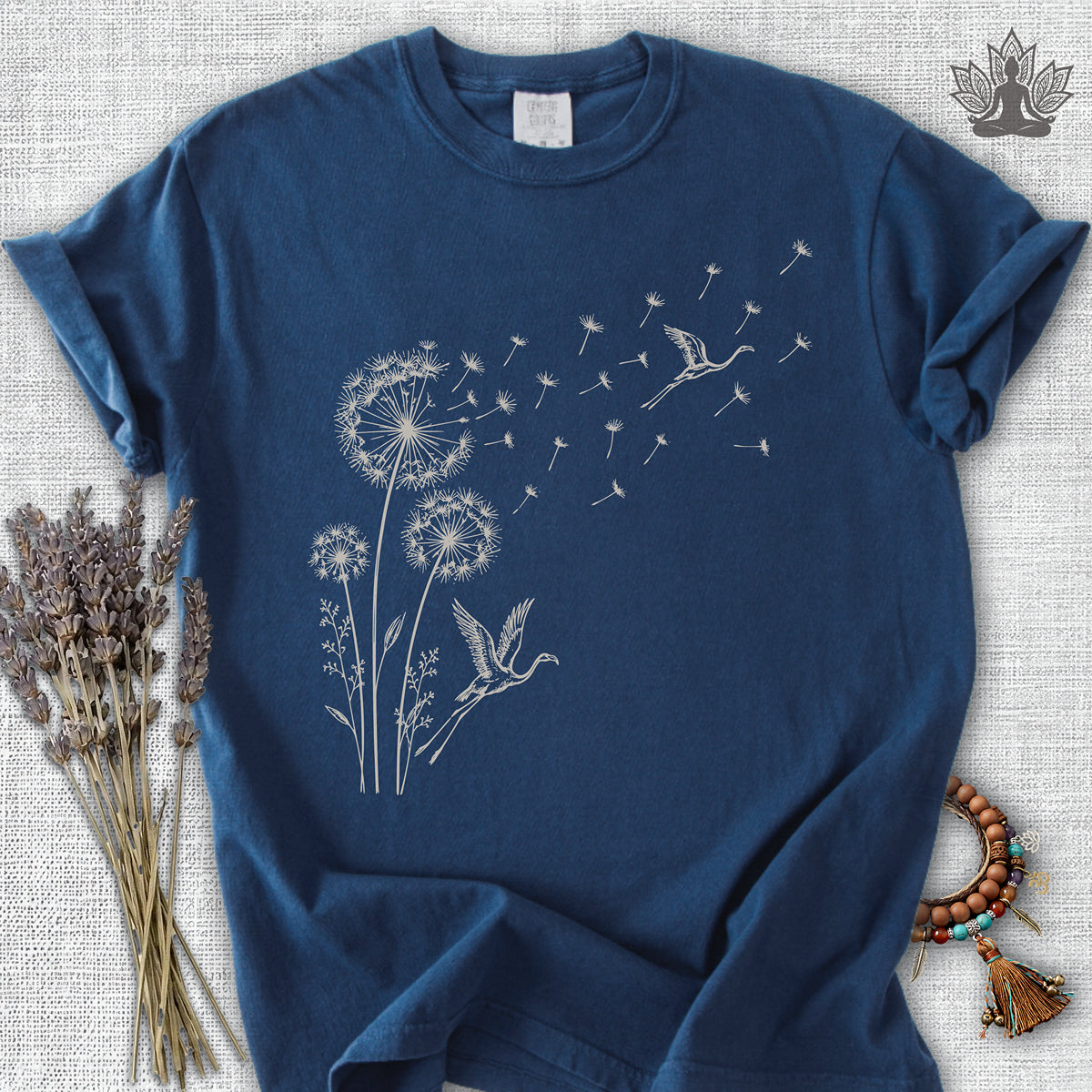 Flamingos & Dandelions Comfort Colors® Tee