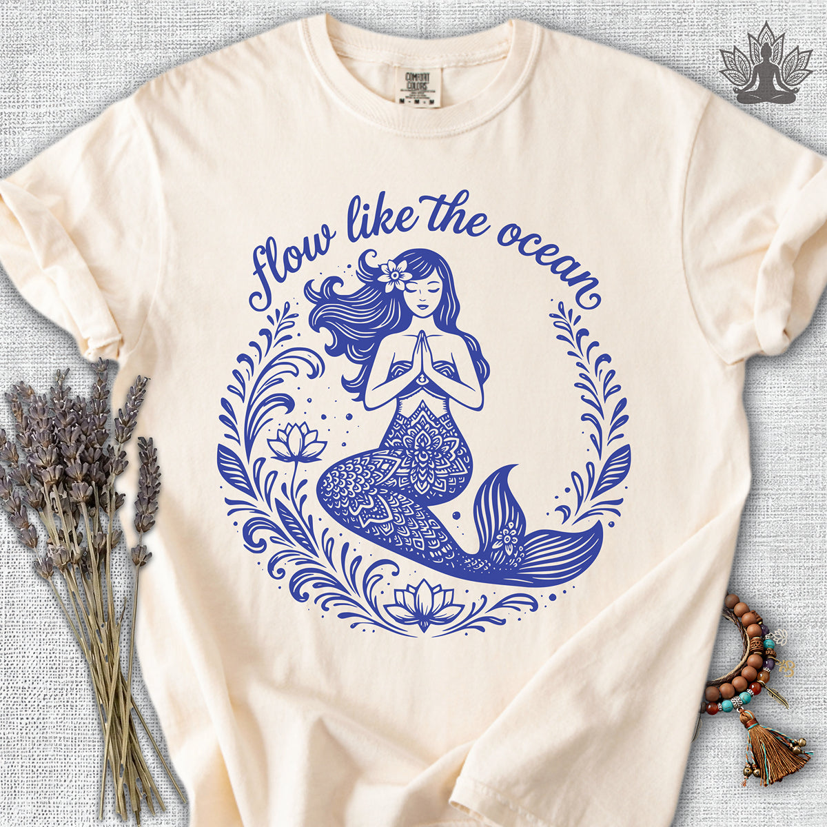 Mermaid Flow Like The Ocean Comfort Colors® Tee