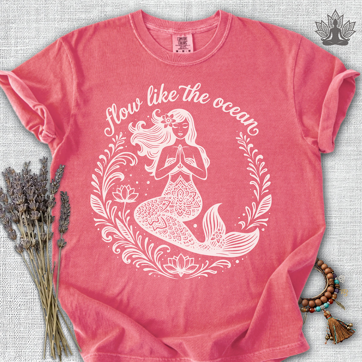 Mermaid Flow Like The Ocean Comfort Colors® Tee