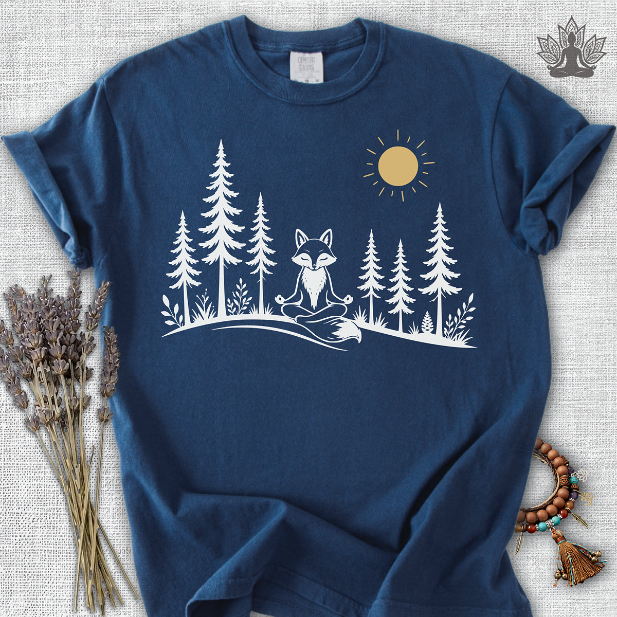 Peaceful Forest Fox Comfort Colors® Tee