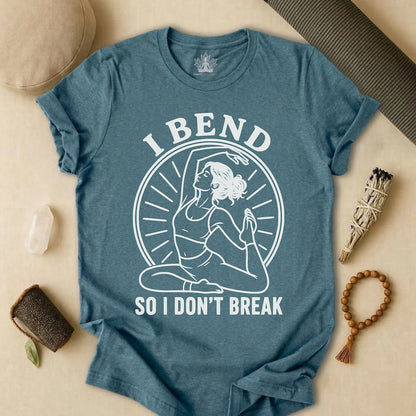 I Bend So I Don't Break Retro Tee