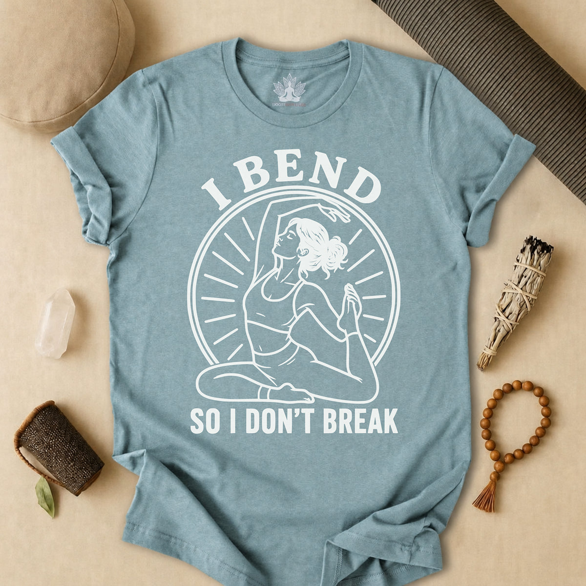 I Bend So I Don't Break Retro Tee