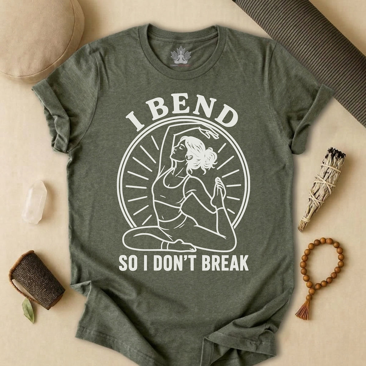 I Bend So I Don't Break Retro Tee