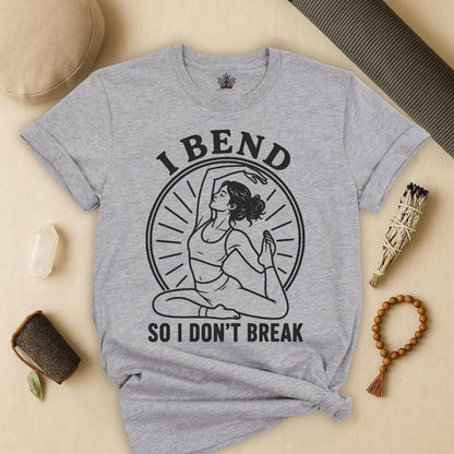 I Bend So I Don't Break Retro Tee