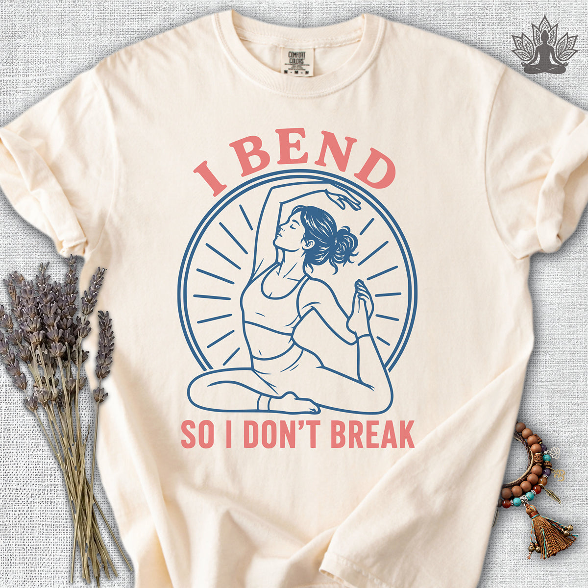 I Bend So I Don't Break Retro Comfort Colors® Tee