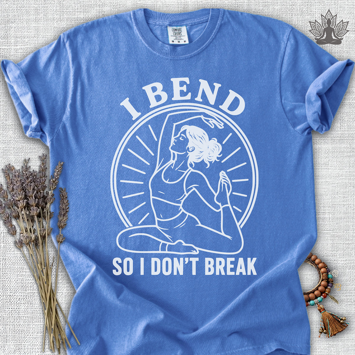 I Bend So I Don't Break Retro Comfort Colors® Tee