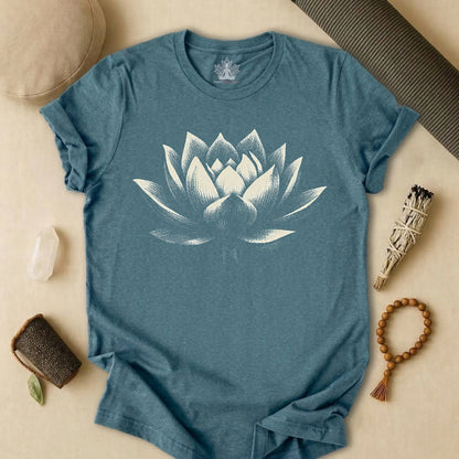 White Lotus Shadow Art Tee