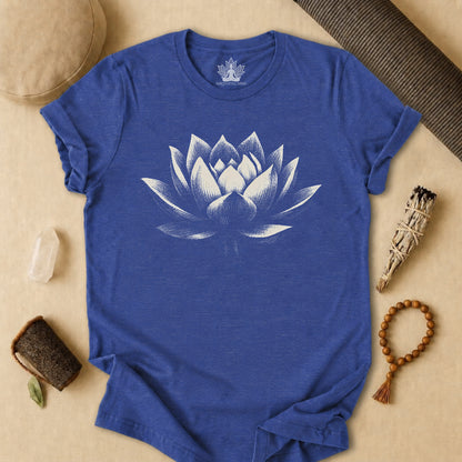 White Lotus Shadow Art Tee
