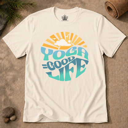 Yoga = Good Life Men Tee