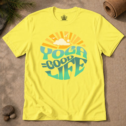 Yoga = Good Life Men Tee