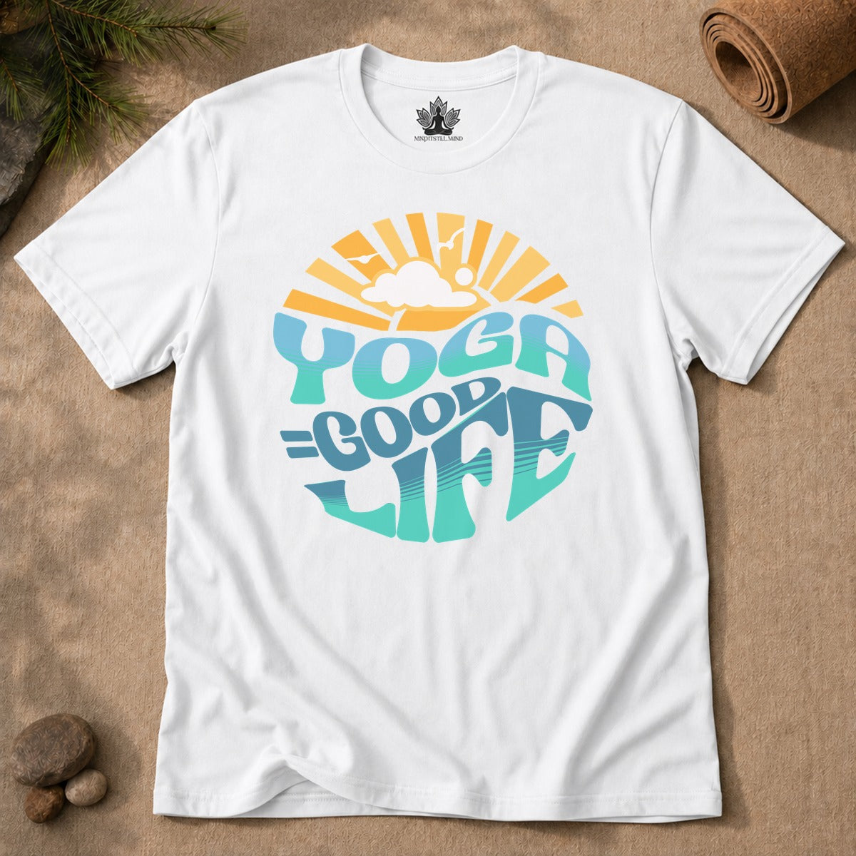 Yoga = Good Life Men Tee