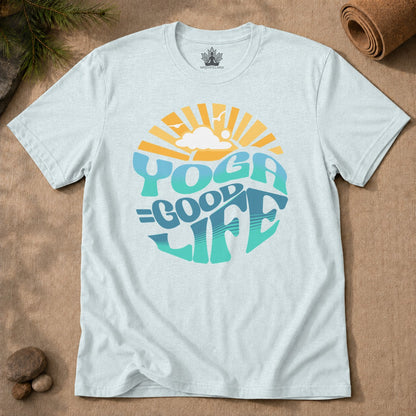 Yoga = Good Life Men Tee