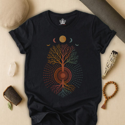 Mystic Roots Rising Mandala Tee