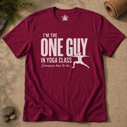 The One Guy In Yoga Class Tee