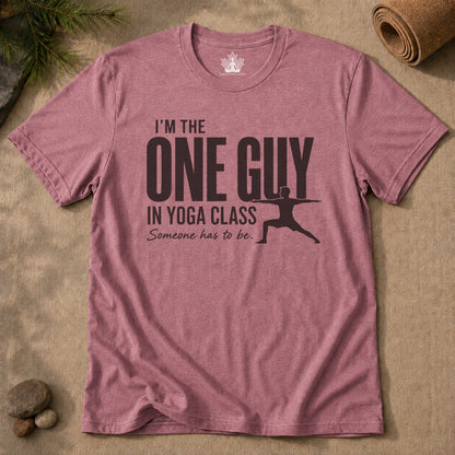 The One Guy In Yoga Class Tee